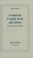 Comment l'esprit vient aux bêtes, Essai sur la représentation (9782070731312-front-cover)