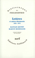 Lettres et autres documents, (1925-1975) (9782070753161-front-cover)