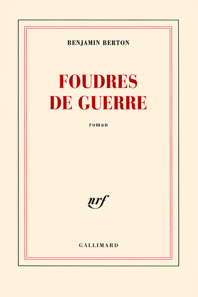 Foudres de guerre (9782070783007-front-cover)