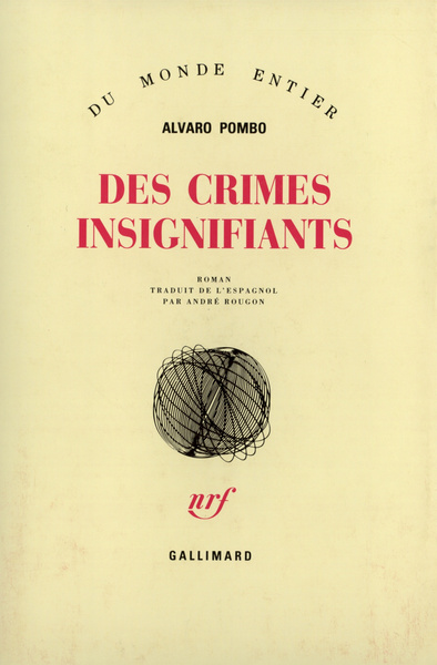 Des crimes insignifiants (9782070712854-front-cover)