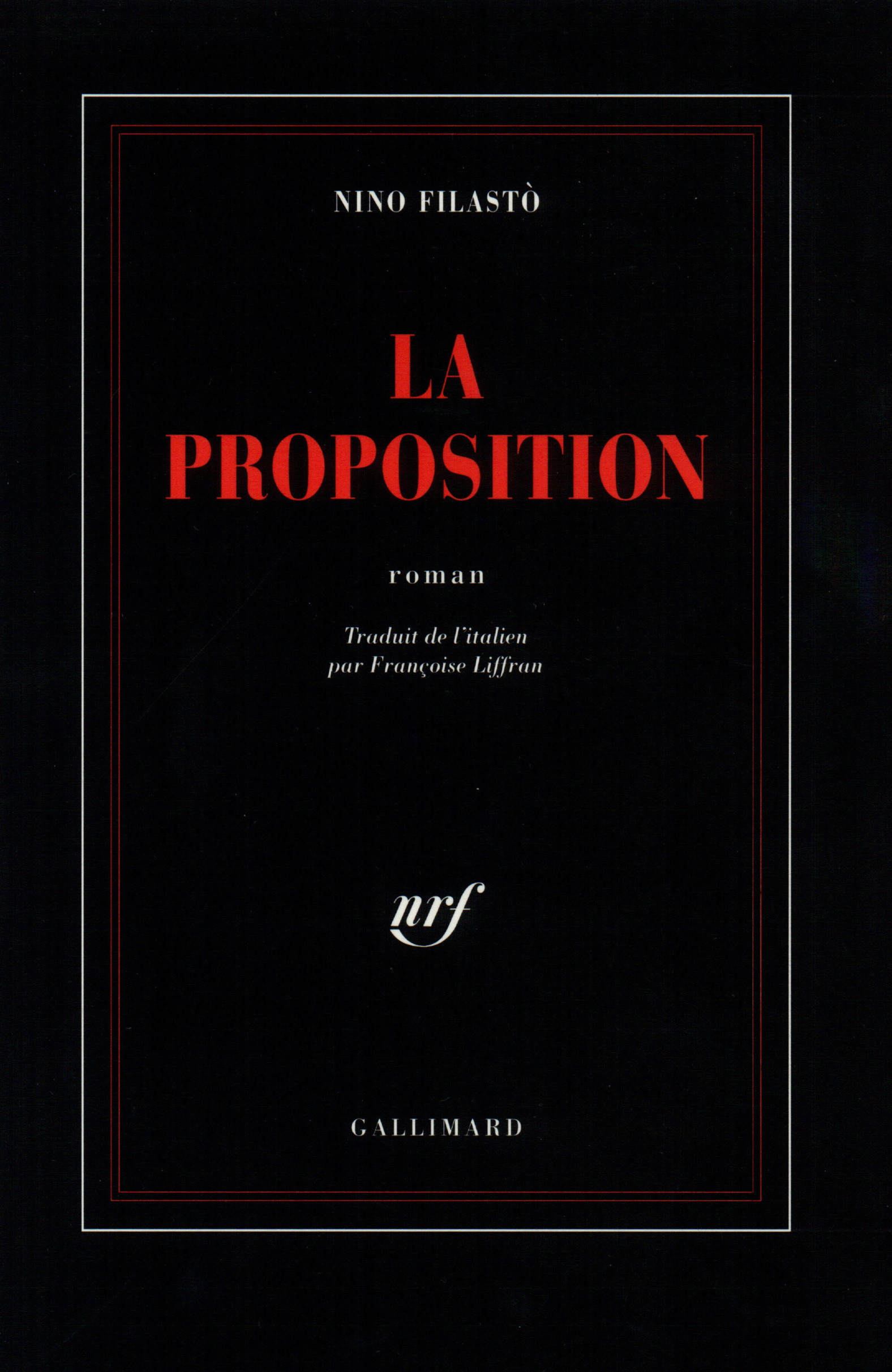 La proposition (9782070738069-front-cover)