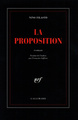 La proposition (9782070738069-front-cover)