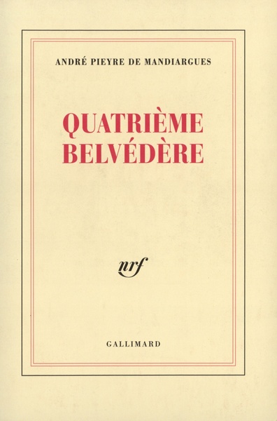 Quatrième belvédère (9782070740277-front-cover)
