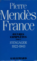 S'engager 1922-1943, (1922-1943) (9782070702756-front-cover)