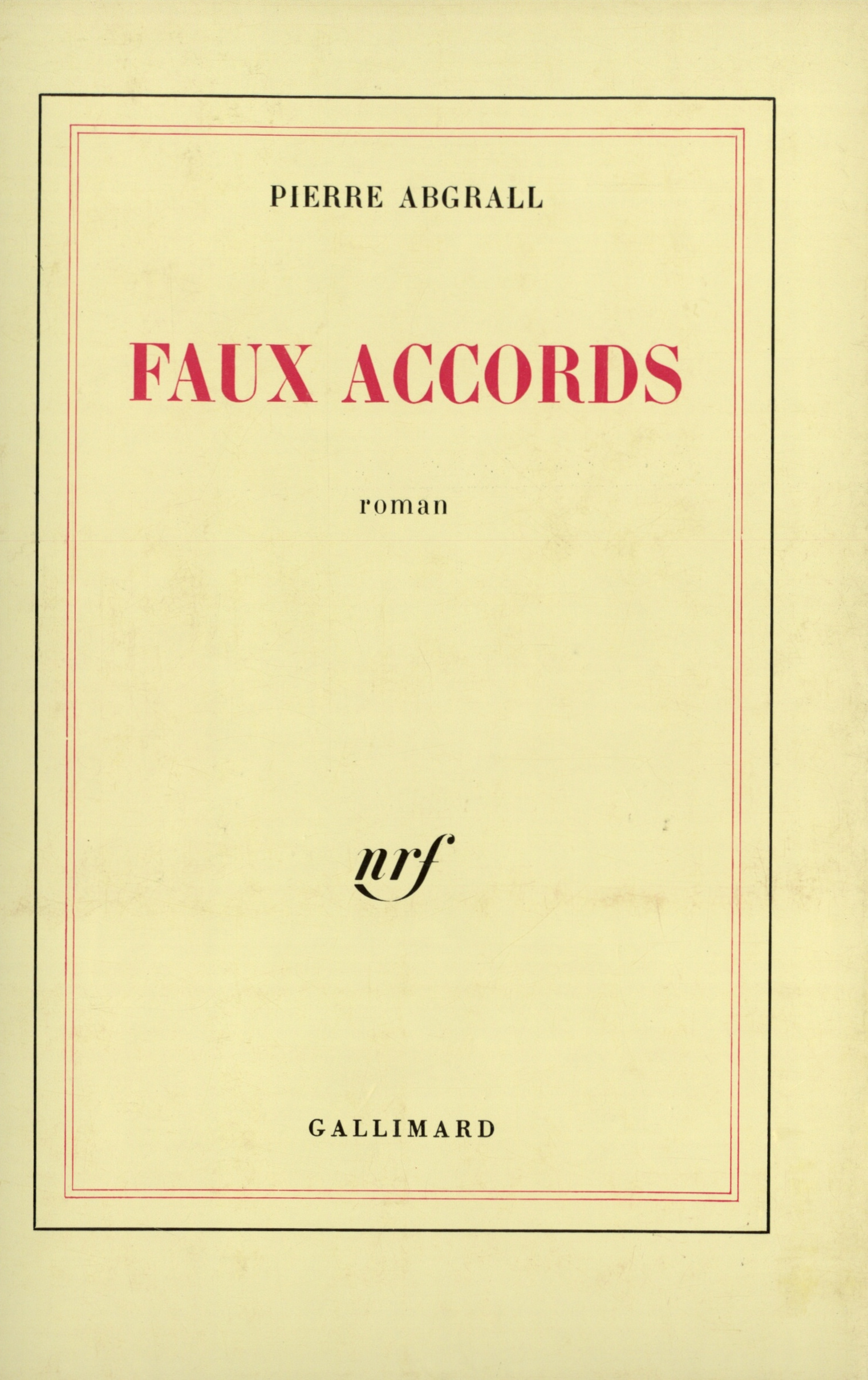 Faux accords (9782070712694-front-cover)