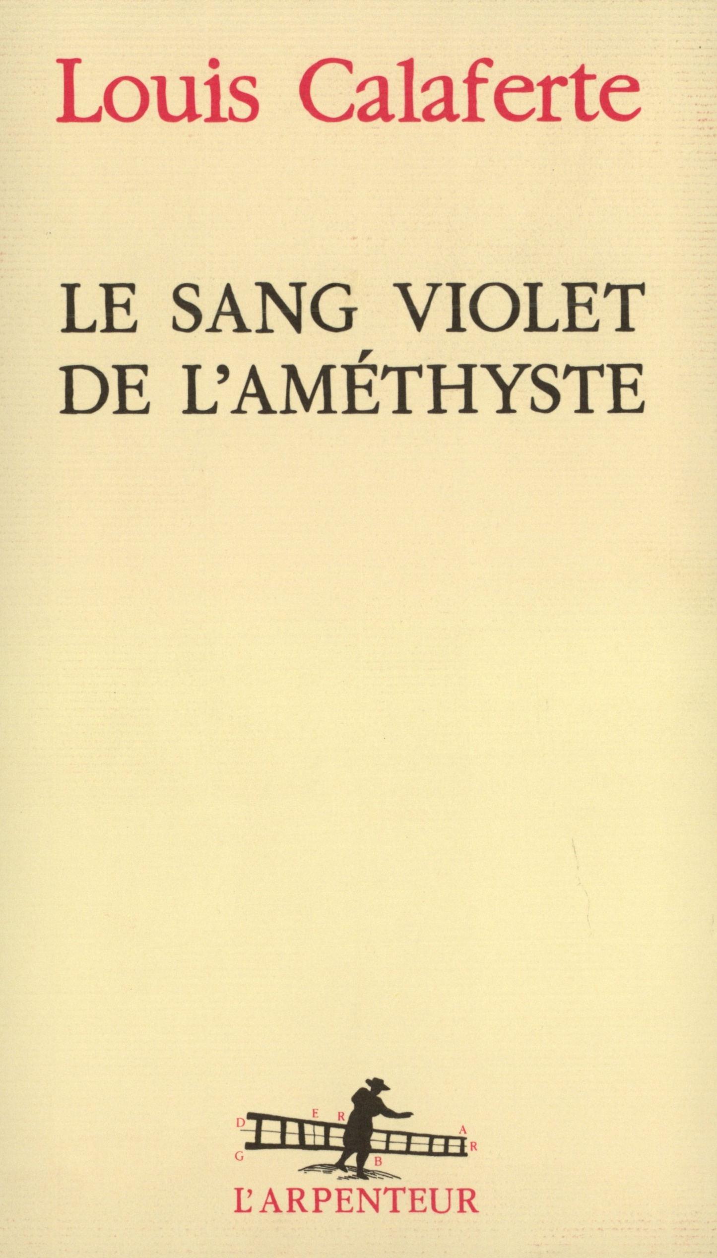 Le Sang violet de l'améthyste (9782070752119-front-cover)