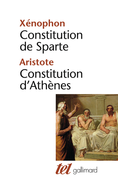 Constitution de Sparte - Constitution d'Athènes (9782070746316-front-cover)