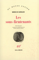 Les Sous-lieutenants (9782070731336-front-cover)
