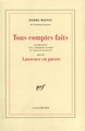 Tous comptes faits entretiens avec Frédéric Badré et Arnaud Guillon, suivi de Lauwrence en guerre (9782070745951-front-cover)