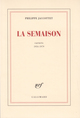 La Semaison, Carnets 1954-1979 (9782070701568-front-cover)