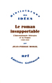 Le roman insupportable, L'Internationale littéraire et la France (1920-1932) (9782070705559-front-cover)