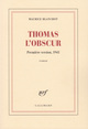 Thomas l'Obscur (9782070776306-front-cover)