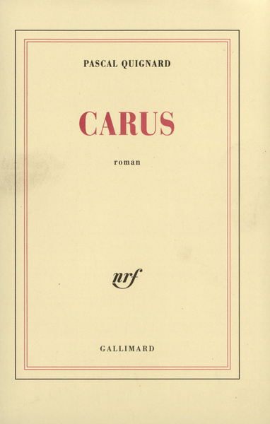 Carus (9782070761180-front-cover)