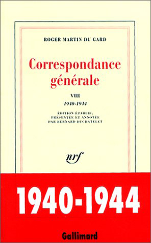 Correspondance générale, 1940-1944 (9782070740765-front-cover)