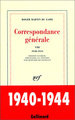 Correspondance générale, 1940-1944 (9782070740765-front-cover)