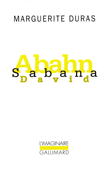 Abahn Sabana David (9782070758463-front-cover)