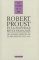 Les Années perdues de la "Recherche", (1922-1931) (9782070757077-front-cover)
