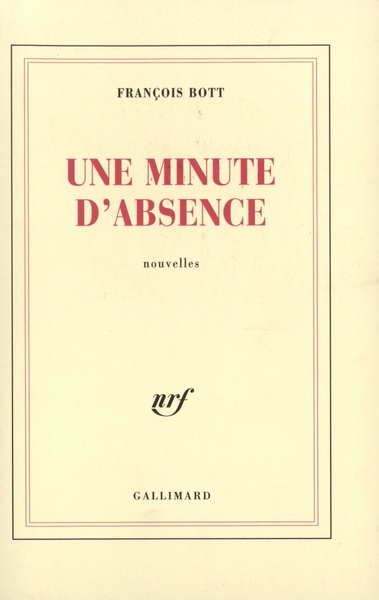 Une Minute d'absence (9782070759279-front-cover)