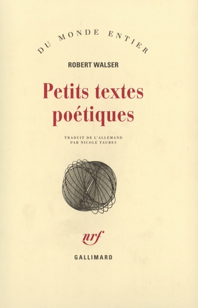 Petits textes poétiques (9782070734931-front-cover)