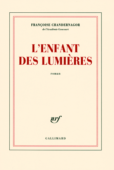 L'enfant des Lumières (9782070780495-front-cover)