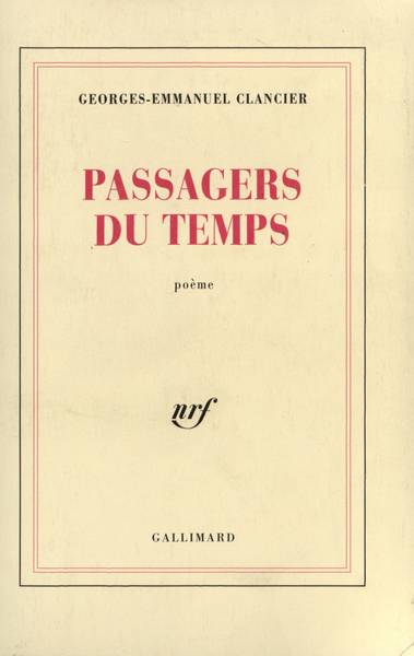 Passagers du temps (9782070723706-front-cover)