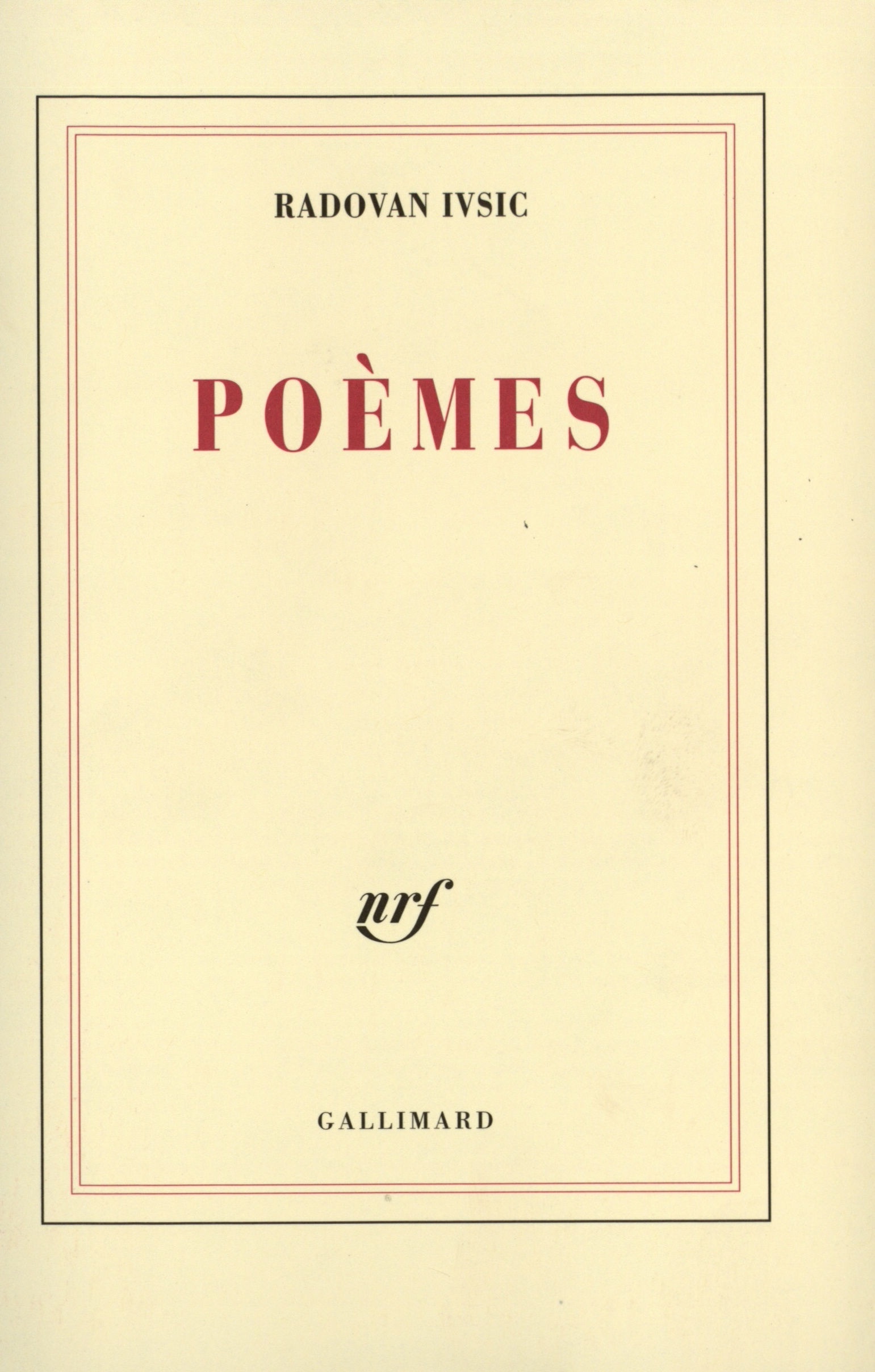 Poèmes (9782070770236-front-cover)