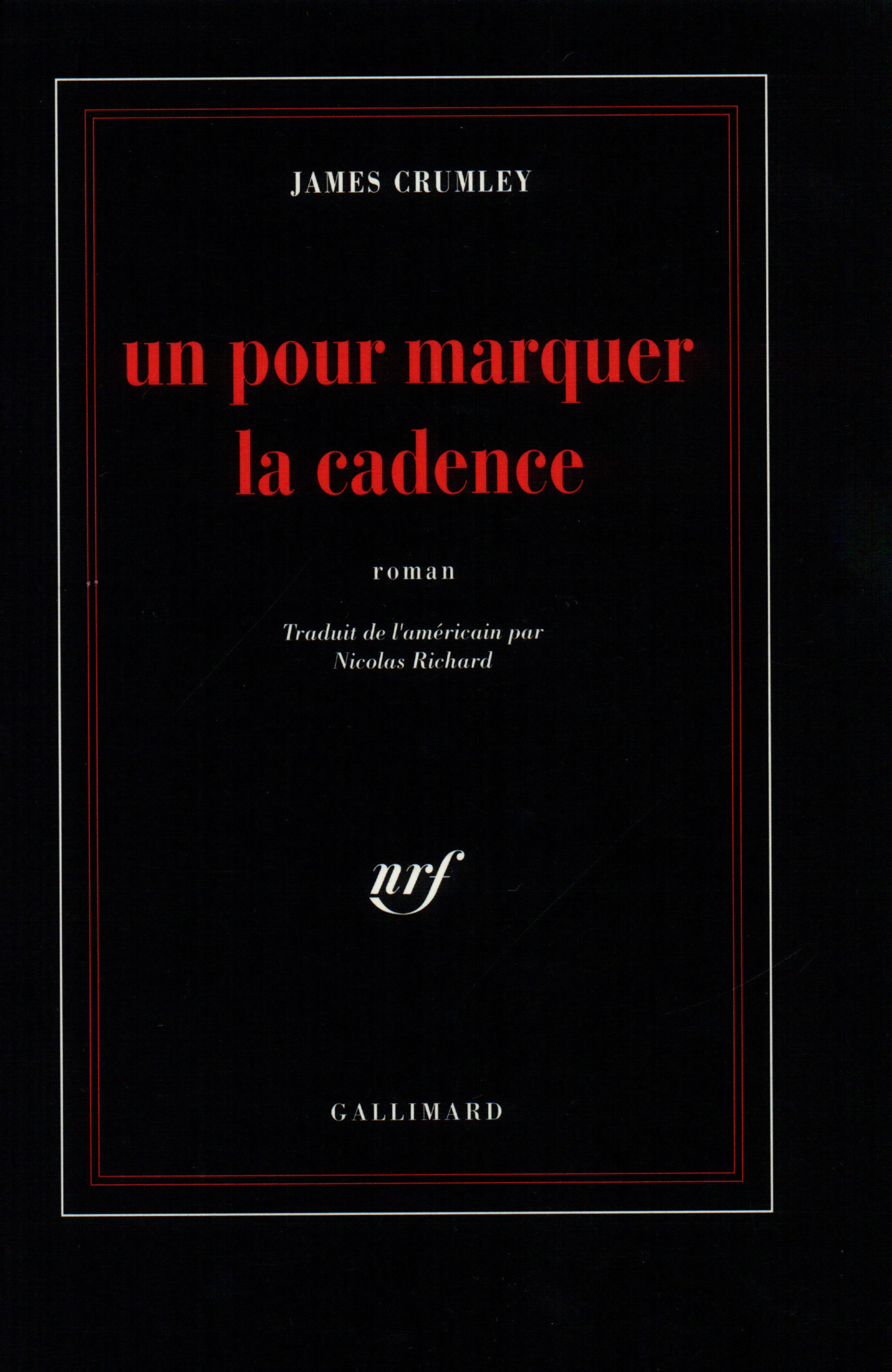 Un pour marquer la cadence (9782070726530-front-cover)