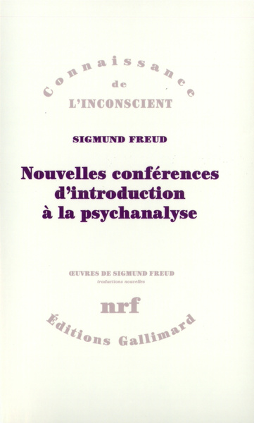 Nouvelles conférences d'introduction à la psychanalyse (9782070700547-front-cover)