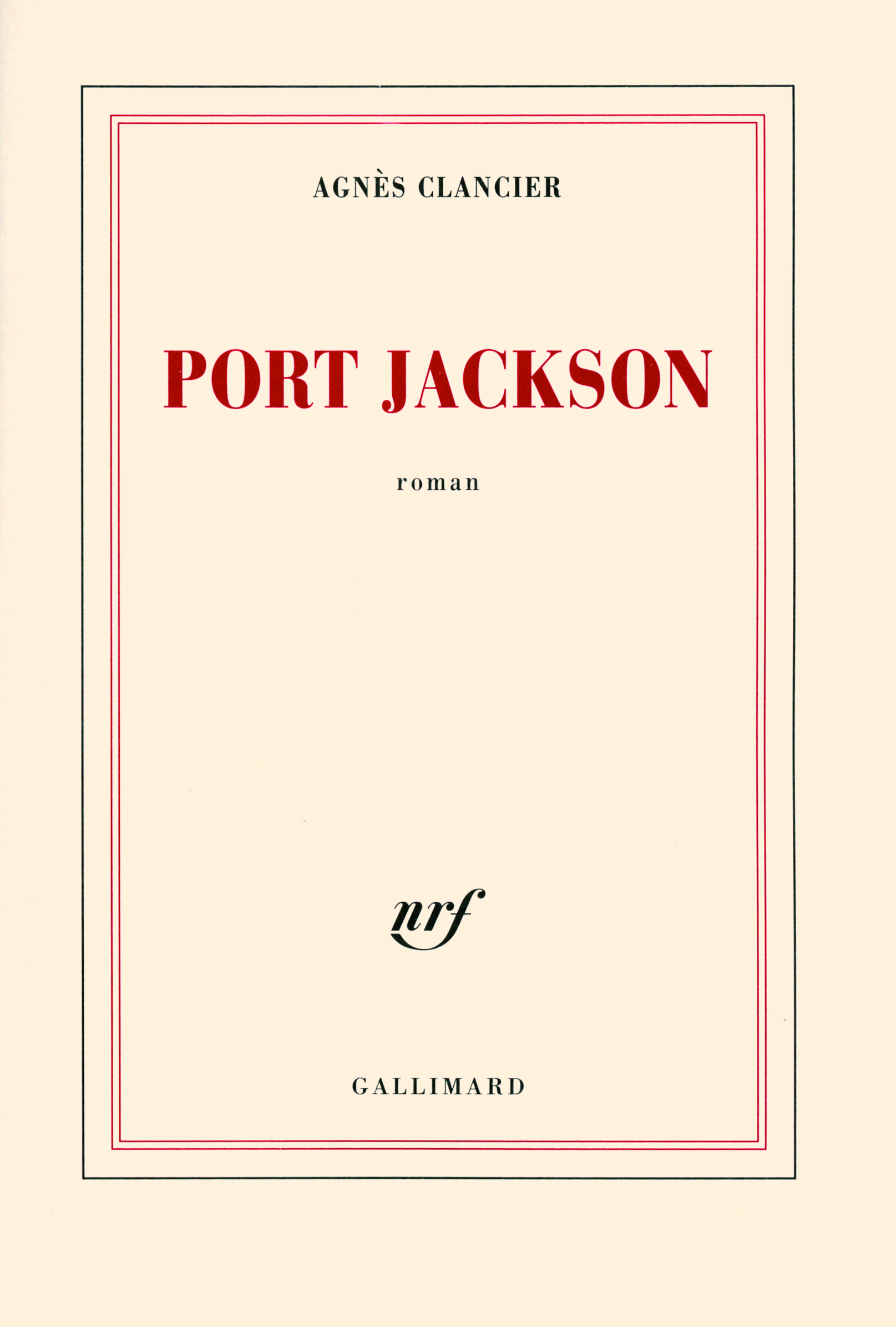 Port Jackson (9782070782482-front-cover)
