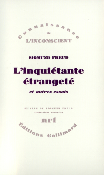 L'inquiétante étrangeté et autres essais (9782070704071-front-cover)