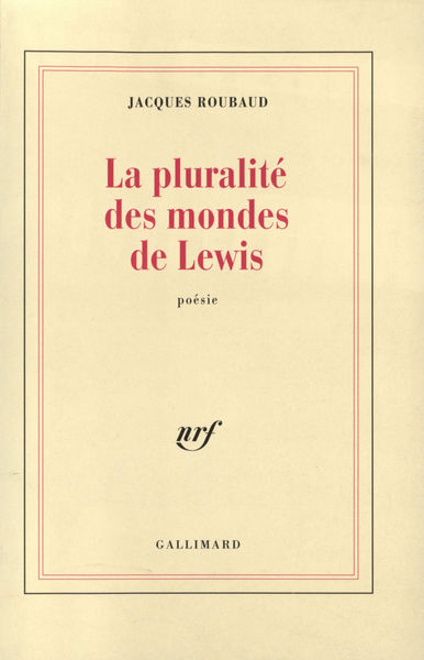 La pluralité des mondes de Lewis (9782070723614-front-cover)
