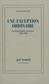 Une Exception ordinaire, La magistrature en France (1930-1950) (9782070764945-front-cover)