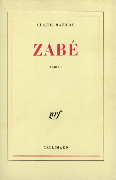 Zabé (9782070700899-front-cover)