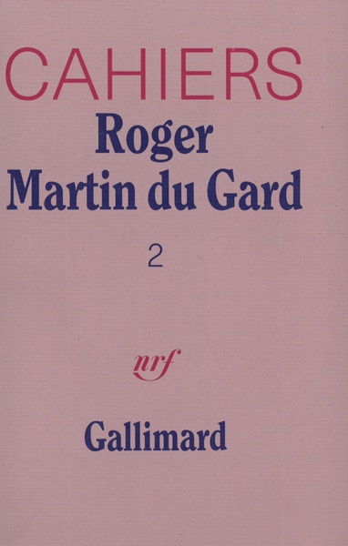 Cahiers Roger Martin du Gard (9782070724239-front-cover)