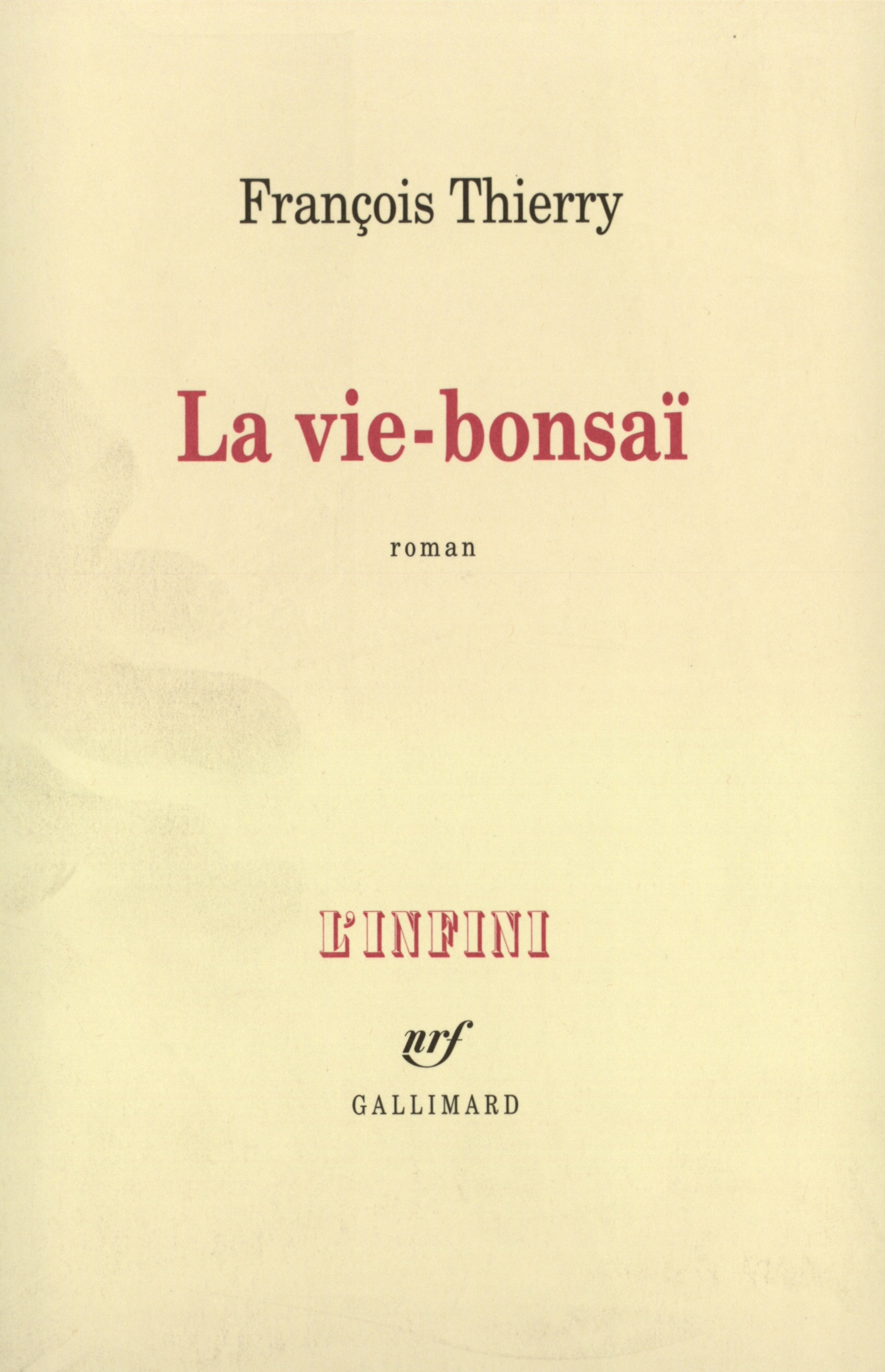 La Vie-bonsaï (9782070767328-front-cover)