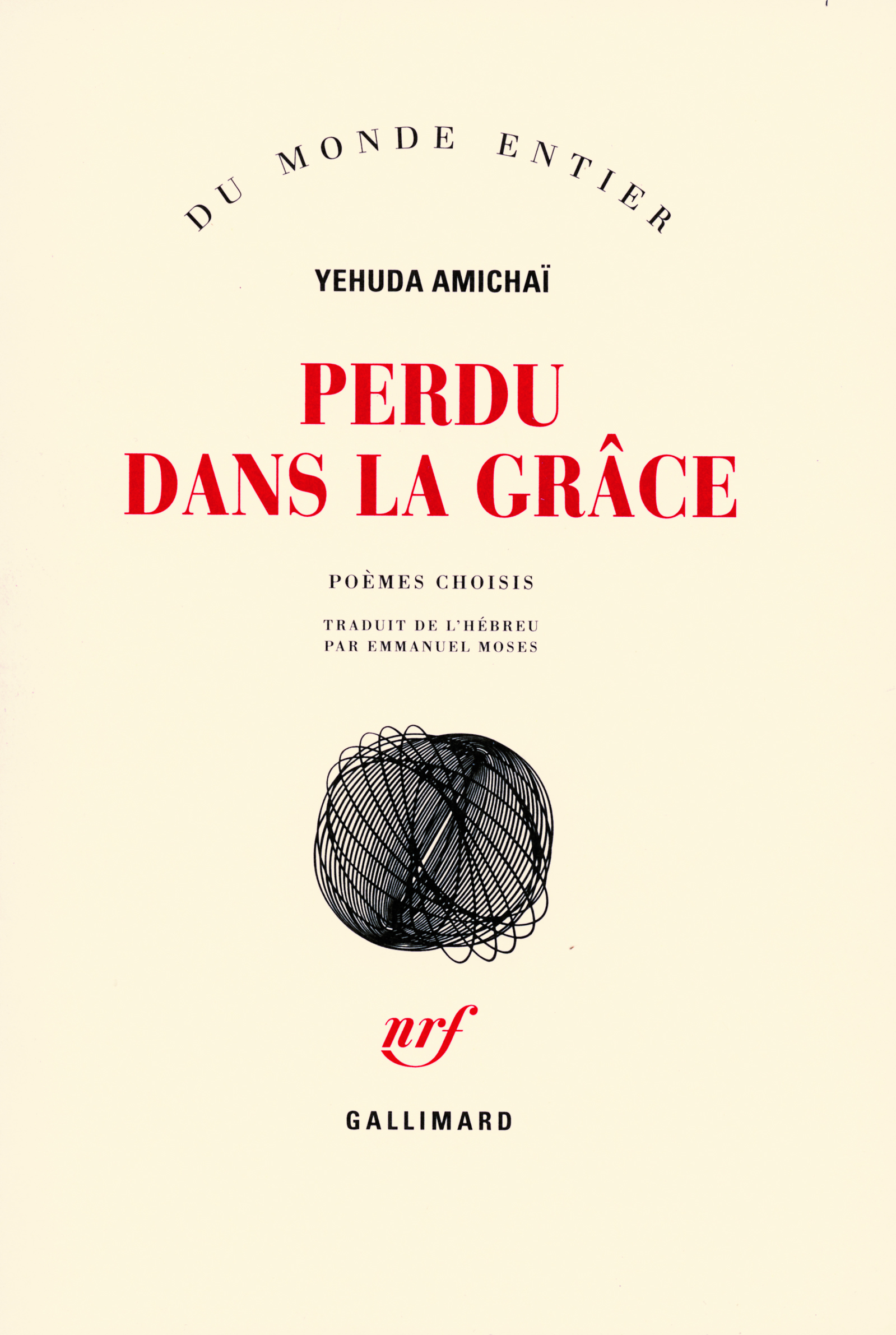 Perdu dans la grâce, Poèmes choisis (9782070775859-front-cover)