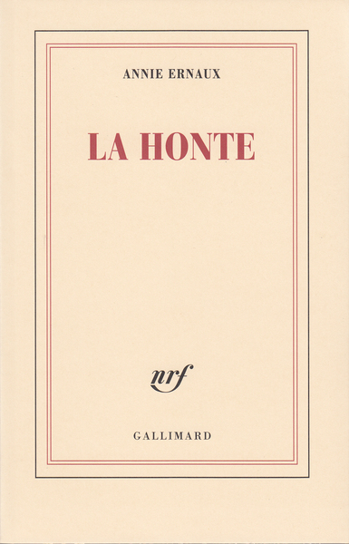 La honte (9782070747870-front-cover)