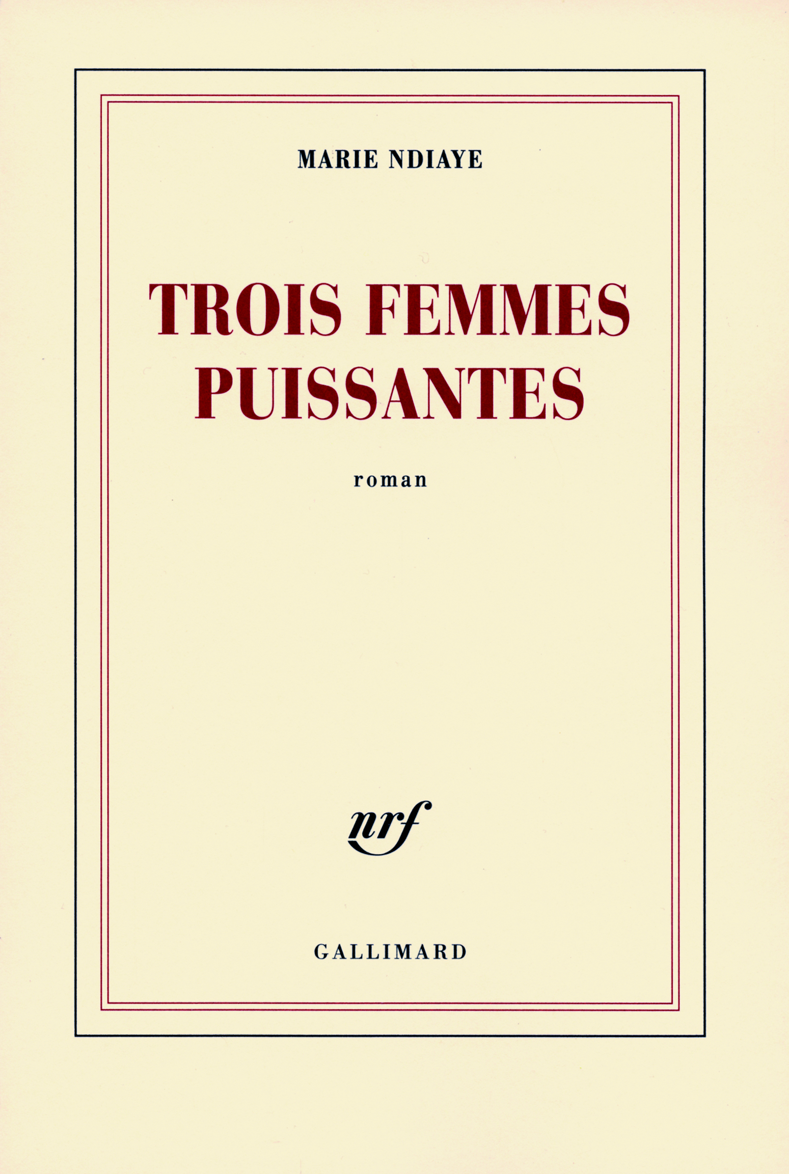 Trois femmes puissantes (9782070786541-front-cover)