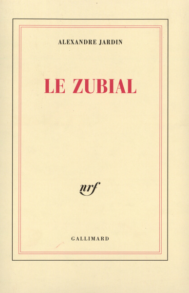 Le Zubial (9782070743865-front-cover)