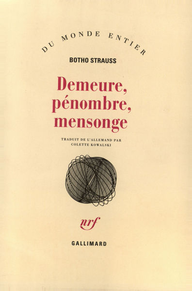 Demeure, pénombre, mensonge (9782070741045-front-cover)