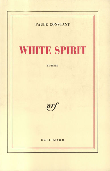 White spirit (9782070714384-front-cover)