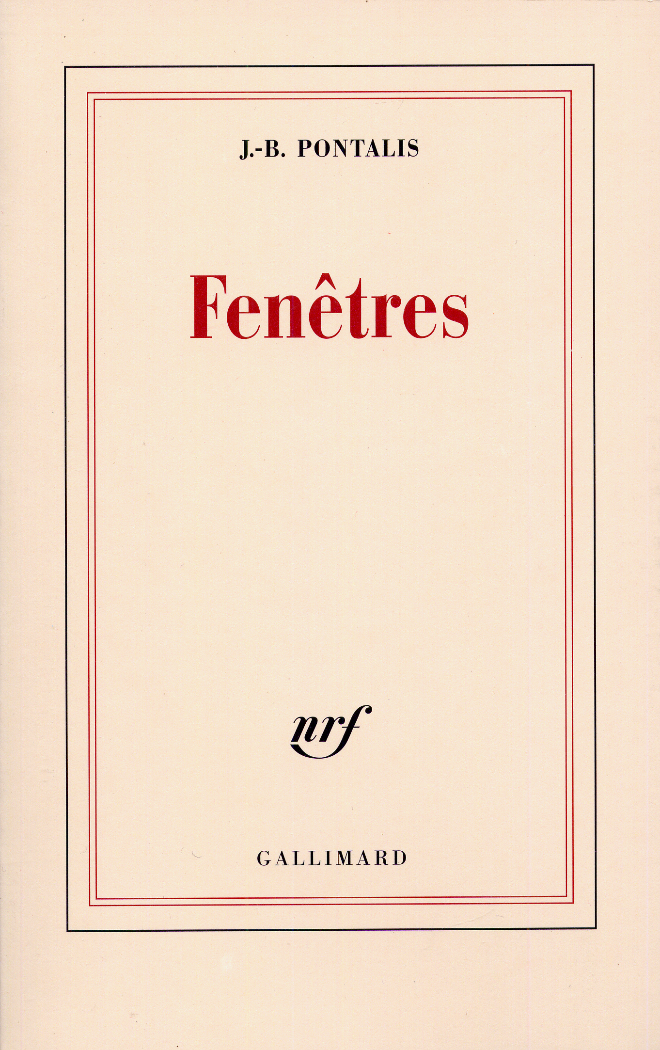 Fenêtres (9782070757183-front-cover)