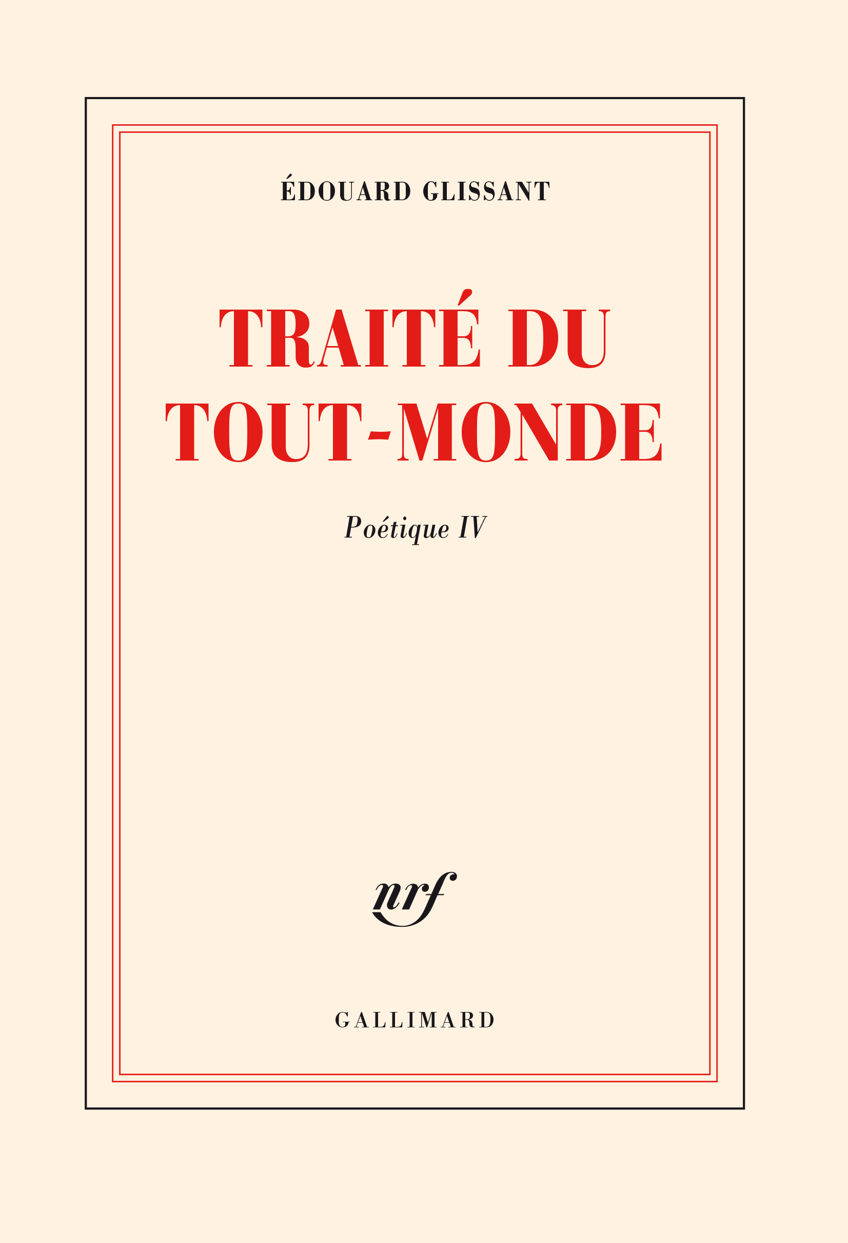 Traité du Tout-Monde (9782070750382-front-cover)