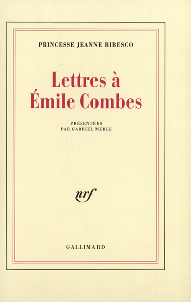 Lettres à Émile Combes (9782070736980-front-cover)