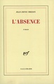 L'absence (9782070707553-front-cover)