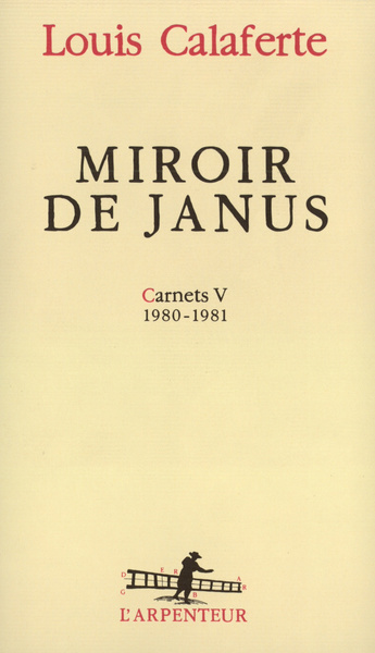 Miroir de Janus, (1980-1981) (9782070736317-front-cover)