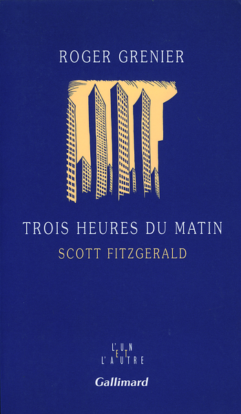 Trois heures du matin, Scott Fitzgerald (9782070743506-front-cover)