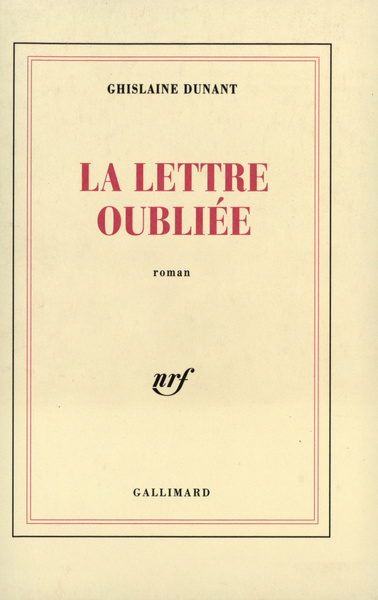 La Lettre oubliée (9782070730063-front-cover)