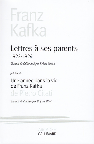 Lettres à ses parents, (1922-1924) (9782070721443-front-cover)