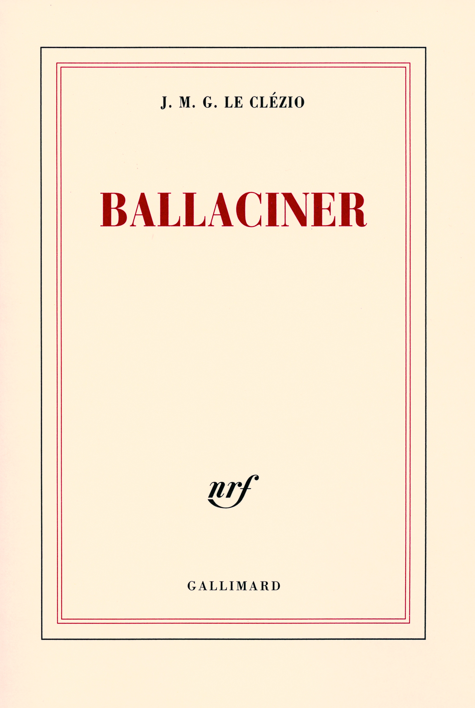 Ballaciner (9782070784844-front-cover)